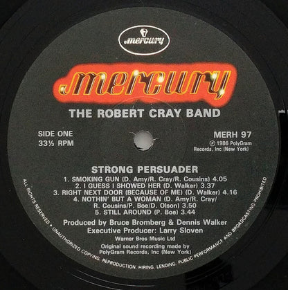 Robert Cray : Strong Persuader (LP, Album)