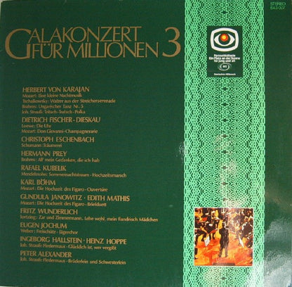 Various : Galakonzert Für Millionen 3 (LP, Comp)