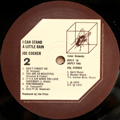 Joe Cocker : I Can Stand A Little Rain (LP, Album)