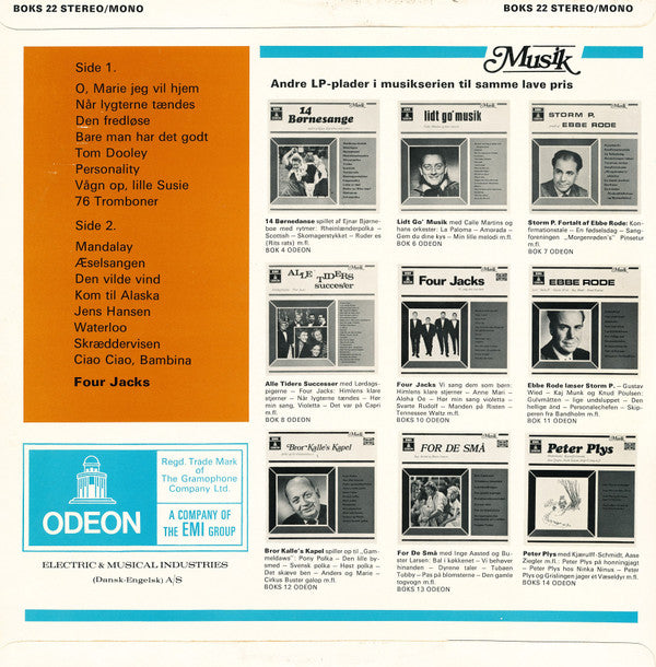 Four Jacks : Four Jacks (LP, Comp)