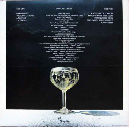 Procol Harum : Grand Hotel (LP, Album)