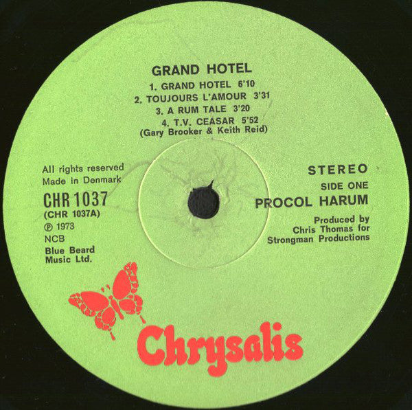 Procol Harum : Grand Hotel (LP, Album)