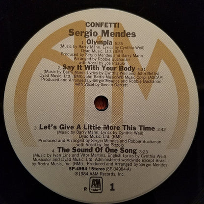 Sérgio Mendes : Confetti (LP, Album)
