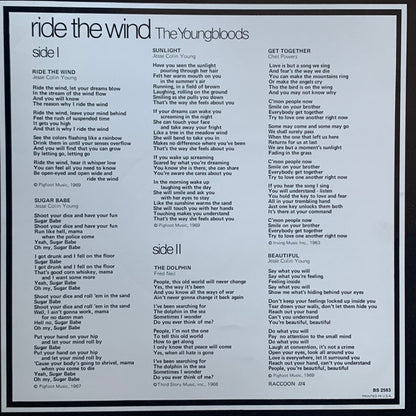 The Youngbloods : Ride The Wind (LP, Album, San)