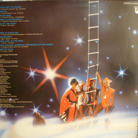 Boney M. : Nightflight To Venus (LP, Album, Club, Fou)