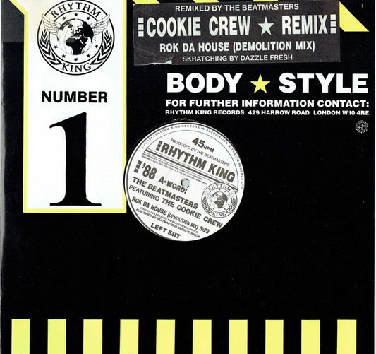 The Beatmasters : Rok Da House (Remix) (12")