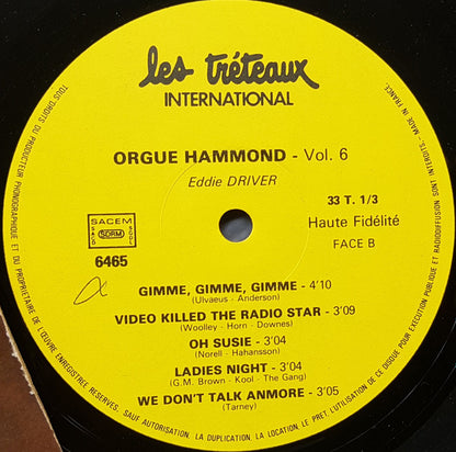 Eddy Driver : Orgue Hammond Vol. 6 (LP, Album)