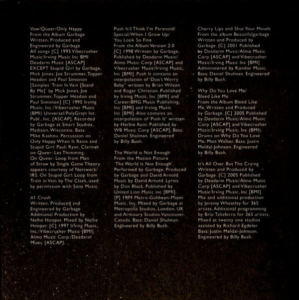 Garbage : Absolute Garbage (CD, Comp)