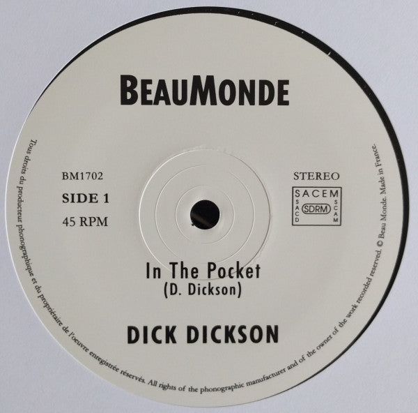 Dick Dickson : In The Pocket (12", Ltd, RE, RM)