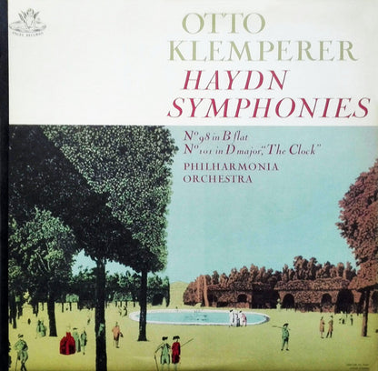 Joseph Haydn - Otto Klemperer, Philharmonia Orchestra : Symphonies No. 98 In B Flat / No. 101 In D Major, "The Clock" (LP, Mono)