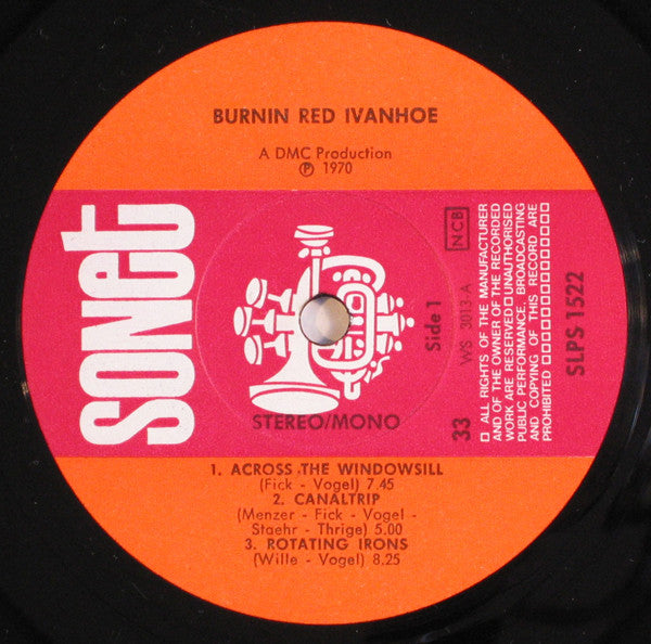 Burnin Red Ivanhoe : Burnin Red Ivanhoe (LP, Album)