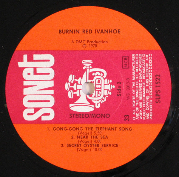 Burnin Red Ivanhoe : Burnin Red Ivanhoe (LP, Album)