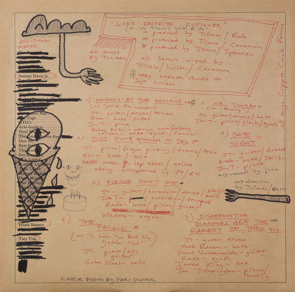 Father John Misty : God's Favorite Customer (LP, Album, Pur)