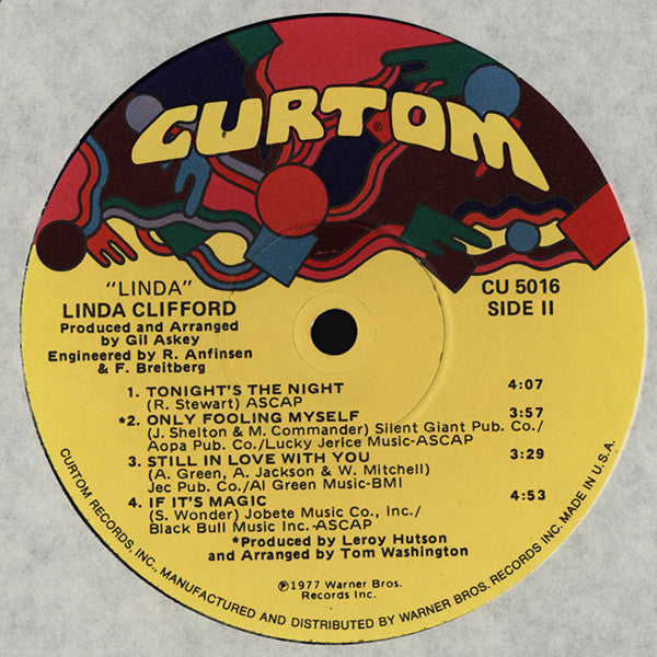 Linda Clifford : Linda (LP, Album, Los)