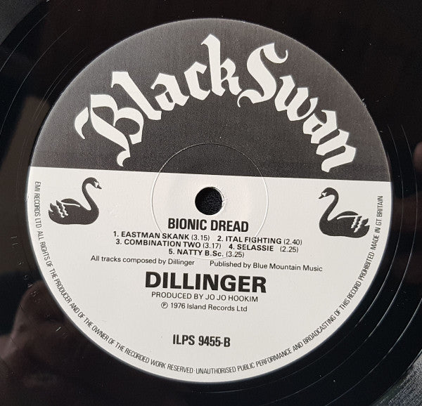 Dillinger : Bionic Dread (LP, Album)