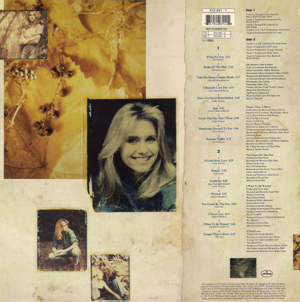 Olivia Newton-John : Back To Basics: The Essential Collection 1971 - 1992 (LP, Comp)