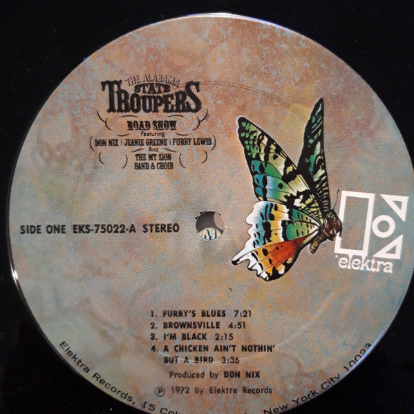 The Alabama State Troupers Featuring Don Nix | Jeanie Greene | Furry Lewis And The Mt. Zion Band & Mount Zion Singers : The Alabama State Troupers Road Show (2xLP, Album, Ind)