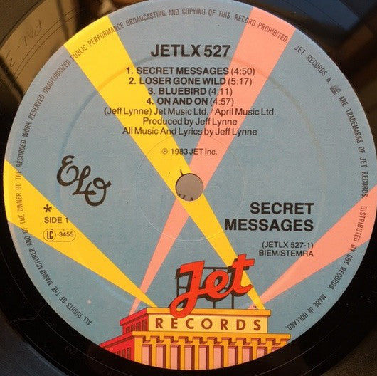 Electric Light Orchestra : Secret Messages (LP, Album)