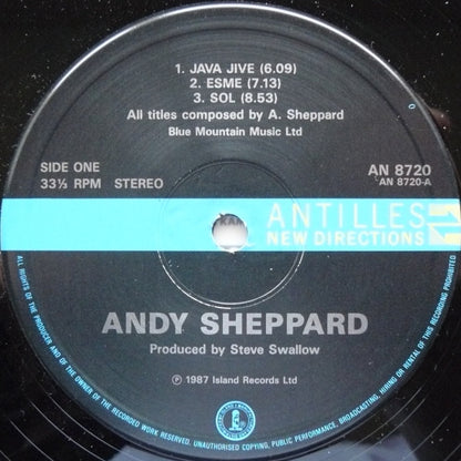 Andy Sheppard : Andy Sheppard (LP, Album)