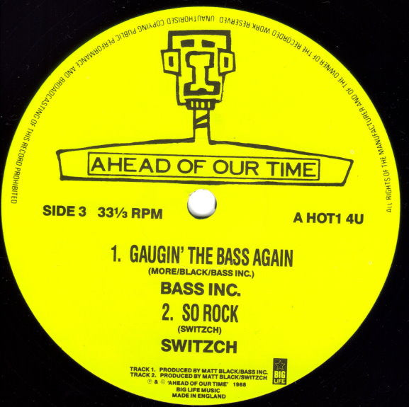 Various : Out To Lunch With Ahead Of Our Time (2xLP, Comp)