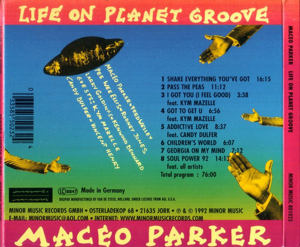 Maceo Parker : Life On Planet Groove (CD, Album, RE, Dig)