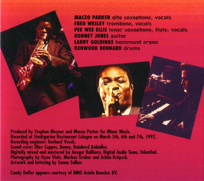 Maceo Parker : Life On Planet Groove (CD, Album, RE, Dig)