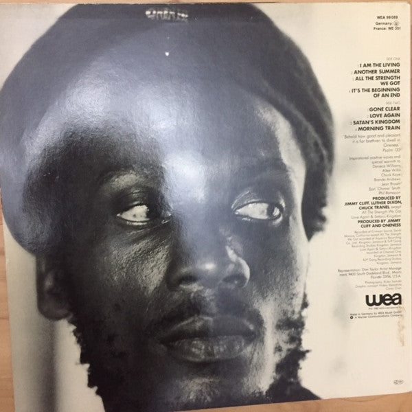 Jimmy Cliff : I Am The Living (LP, Album)