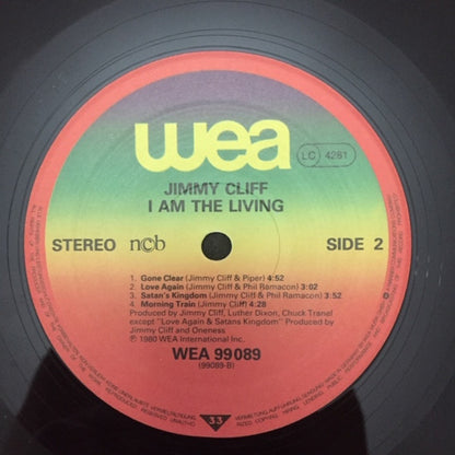 Jimmy Cliff : I Am The Living (LP, Album)
