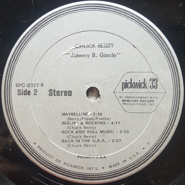 Chuck Berry : Johnny B. Goode (LP, Comp, RP)