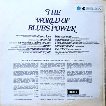 Various : The World Of Blues Power (LP, Comp)