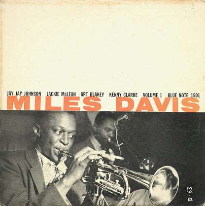 Miles Davis : Volume 1 (LP, Comp, Mono, RE, 47 )
