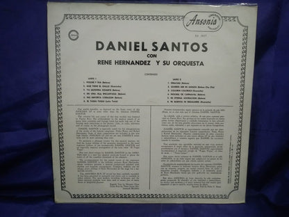 Daniel Santos Con  Rene Hernandez Y Su Orquesta : El Viajero Mundial Vol. 3  (LP)