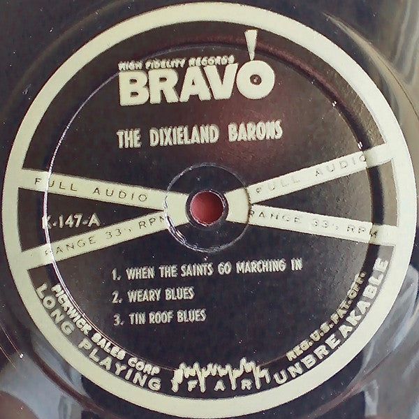 The Dixieland Barons : The Dixieland Barons (LP, Mono)