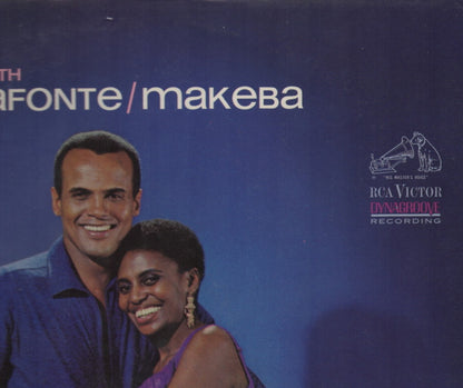 Harry Belafonte / Miriam Makeba : An Evening With Belafonte/Makeba (LP, Album, San)