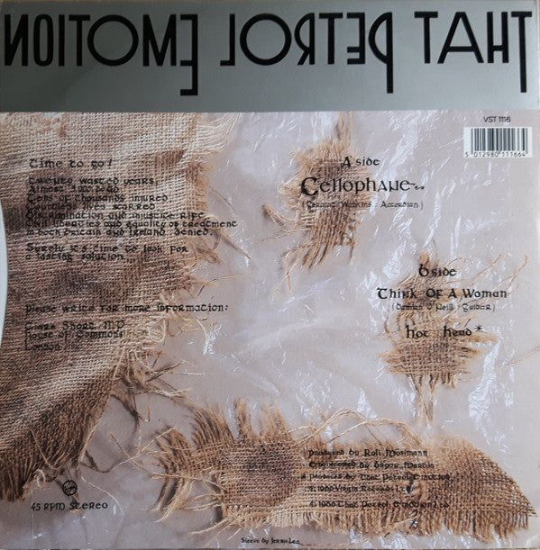 That Petrol Emotion : Cellophane (12", Single)