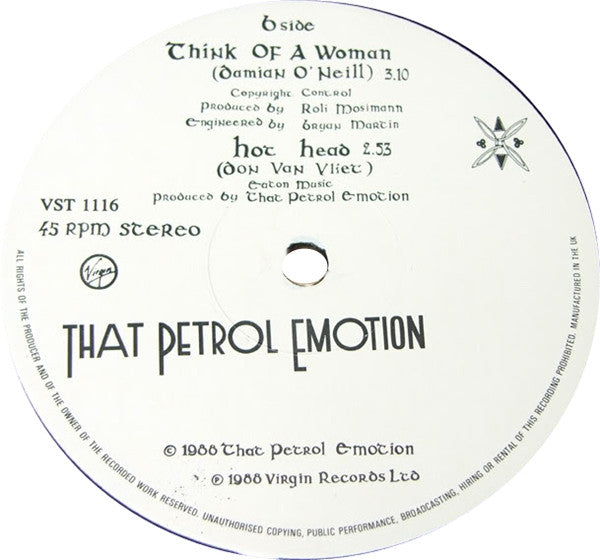 That Petrol Emotion : Cellophane (12", Single)