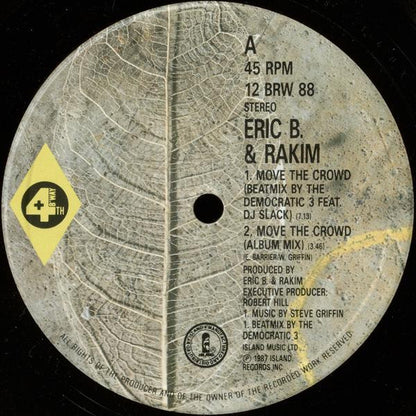Eric B. & Rakim : Move The Crowd (12")