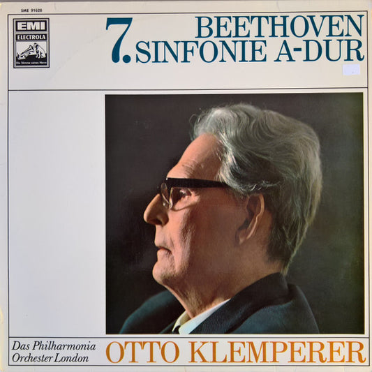 Ludwig van Beethoven - Otto Klemperer, Philharmonia Orchestra : 7.Sinfonie A-Dur (LP)