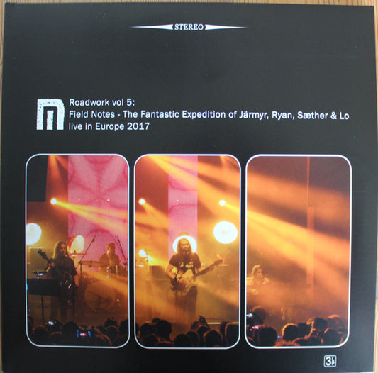 Motorpsycho : Roadwork Vol 5: Field Notes - The Fantastic Expedition Of Järmyr, Ryan, Sæther & Lo Live In Europe 2017 (3xLP, Album, M/Print, Yel)