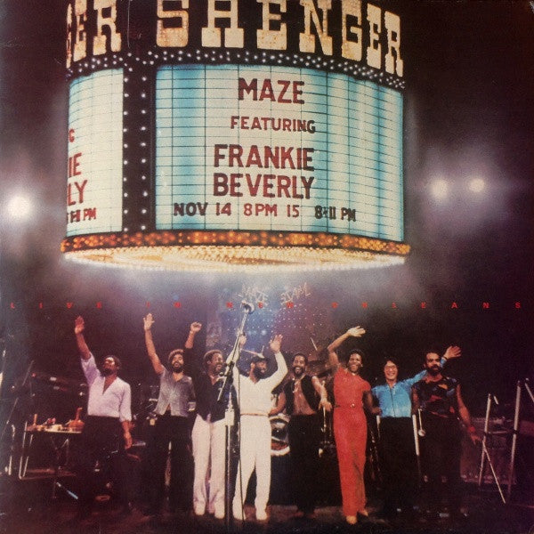 Maze Featuring Frankie Beverly : Live In New Orleans (2xLP, Album)