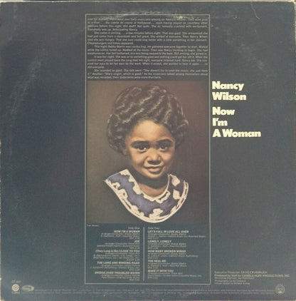 Nancy Wilson : Now I'm A Woman (LP, Album, Win)