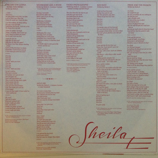 Sheila E. : Sheila E (LP, Album)