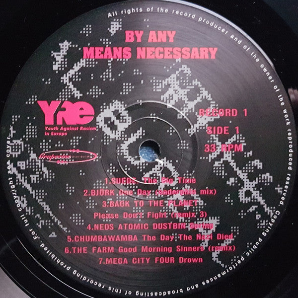 Various : By Any Means Necessary (2xLP, Comp)