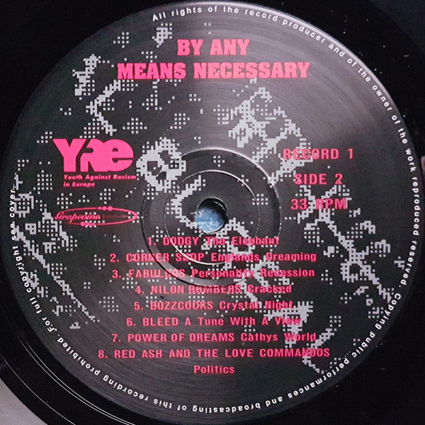 Various : By Any Means Necessary (2xLP, Comp)