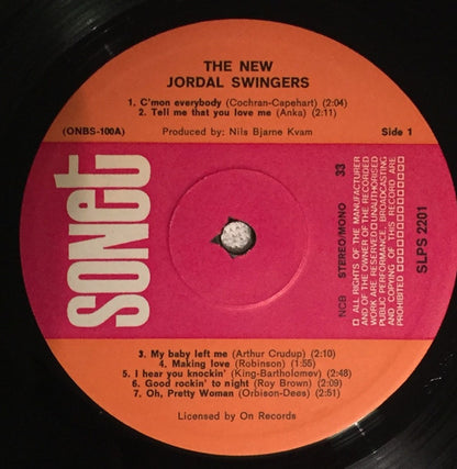 New Jordal Swingers : Hold On! (LP)