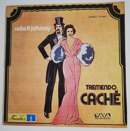Celia Cruz & Johnny Pacheco : Tremendo Caché (LP, Album, RE)