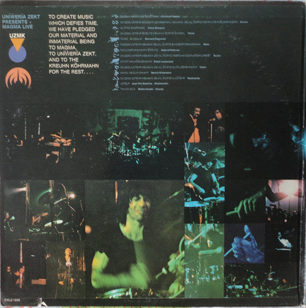 Magma (6) : Magma Live (2xLP, Album)