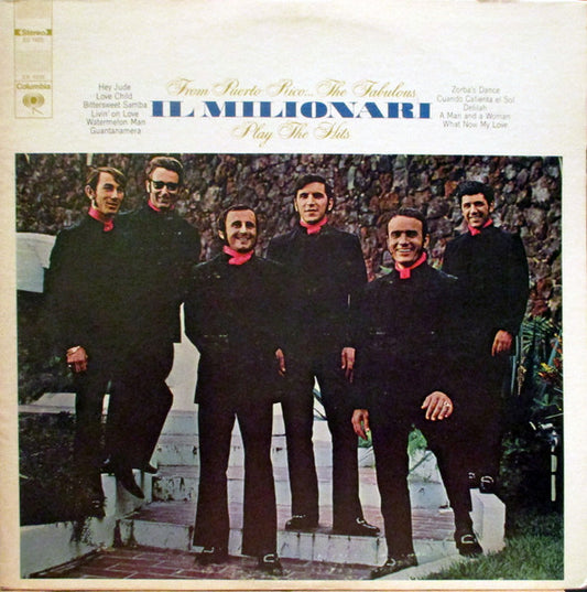Il Milionari : From Puerto Rico The Fabulous Il Milionari Play The Hits (LP, Album)