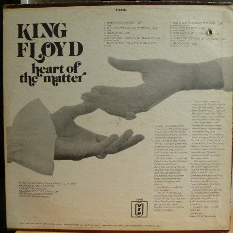 King Floyd : Heart Of The Matter (LP, Album)