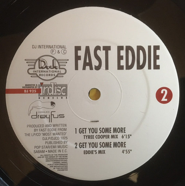 "Fast" Eddie Smith : Let's Do This (12")